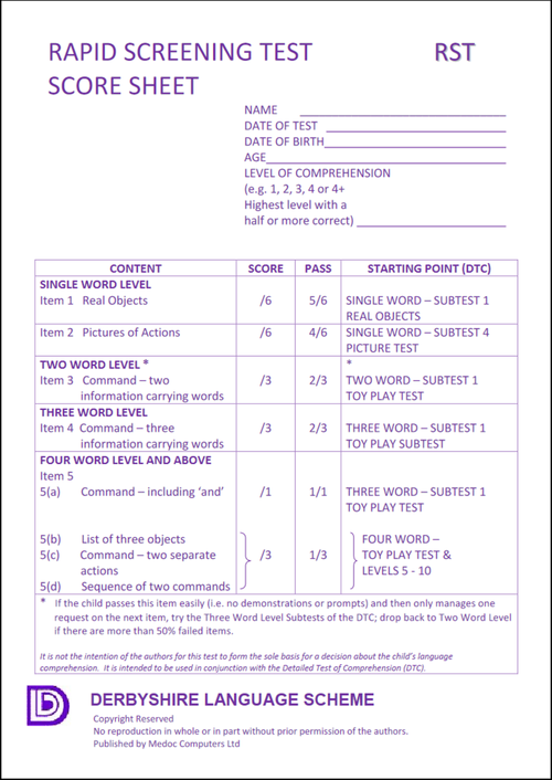 Rapid Screening Test